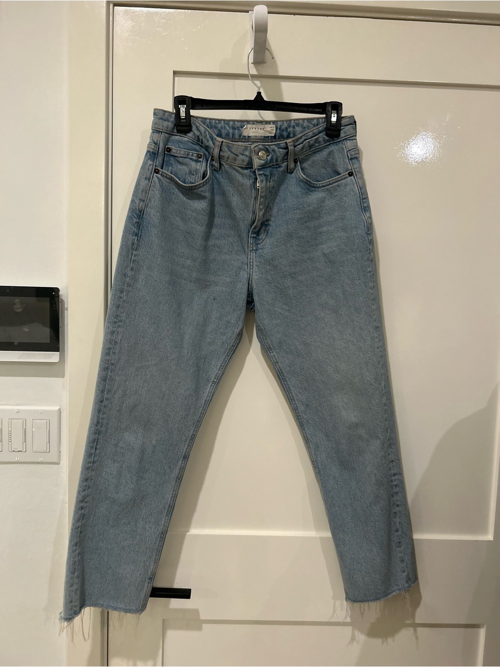 Topshop Straight Leg Jeans – W30 / US 10